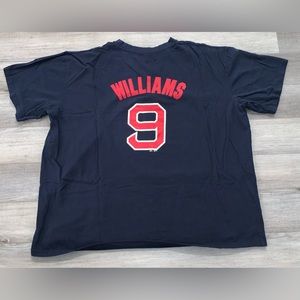 MLB BOSTON RED SOX TED WILLIAMS JERSEY SHIRT RARE BASEBALL